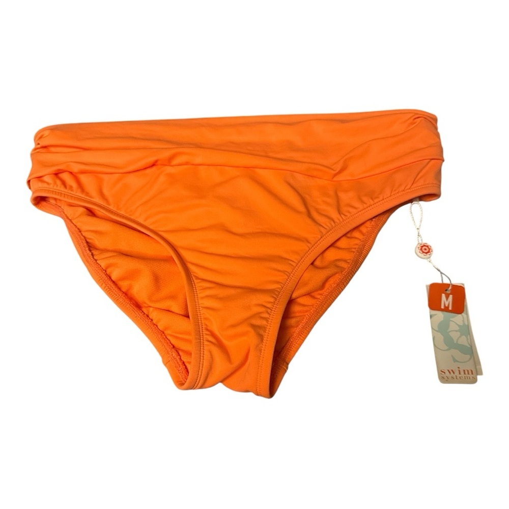 Swim Systems High Waist Bikini Bottoms - Size M Aloha Banded Bottom
